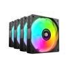 Комплект вентиляторов - MARS GAMING - MF-SI4KIT - ARGB - 4 вентилятора 120 мм - Черный
