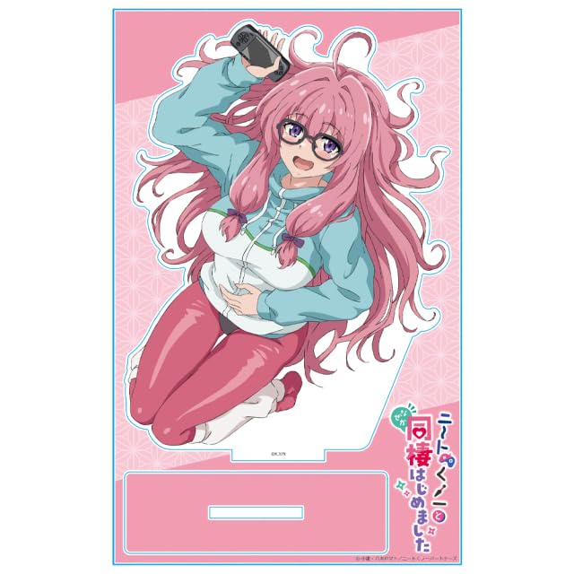 Почему-то я начал жить с NEET куноичи. Акриловая подставка с персонажем: Дюра Сирацури, том 3