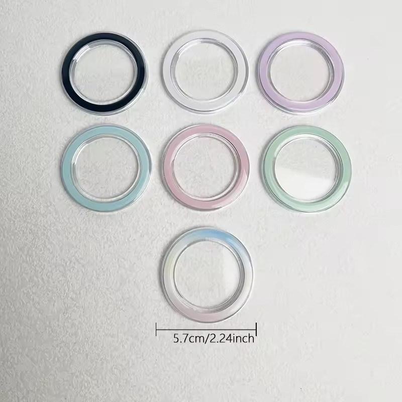 Высококачественная круглая магнитная наклейка Mac Safe для iPhone 15 14 13 12 11 Pro Max Magsafe Socket Pocket Grip Bracket