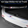 1Pcs Transparent Car Trunk Badge Protective Sticker Car Accessories For M E34 E36 E60 E90 E46 E39 E70 F10 F20 F30 X5 X6 X1 M3 M5 M6 E71 F01 F87