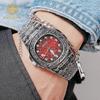 Мужские уникальные роскошные часы с ретро-дизайном и стальным ремешком 2025 Необычные спортивные водонепроницаемые часы для мужчин Наручные часы Часы Reloj Hombre