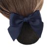 Женская профессиональная сетка для волос пучок с синим бантом