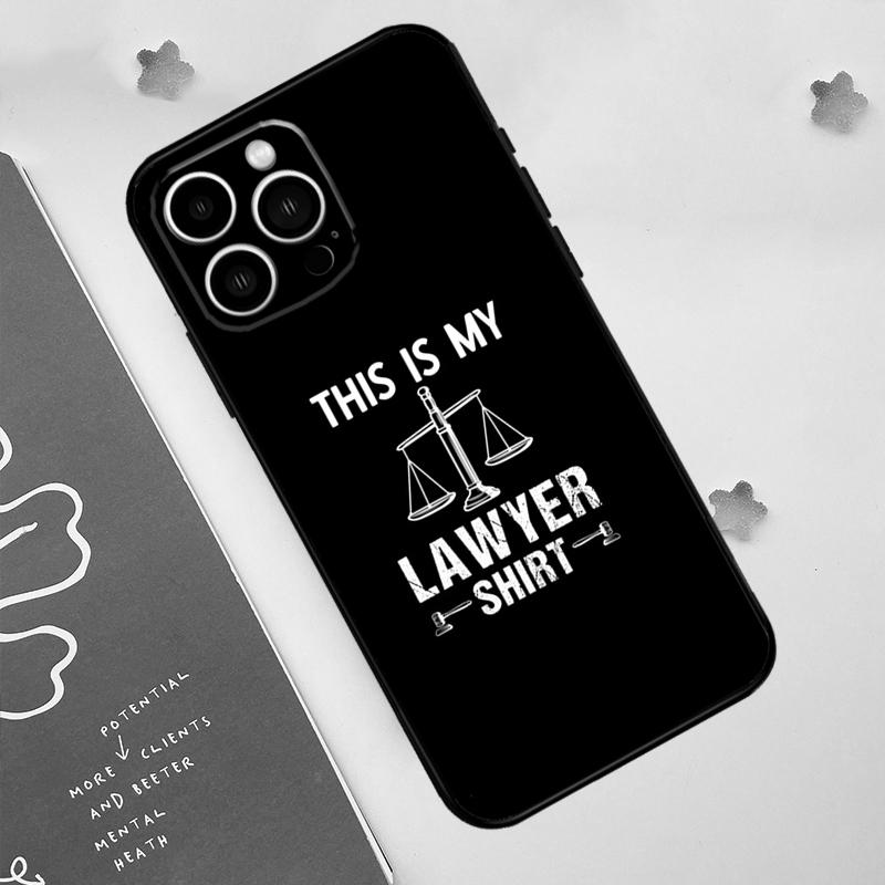 Закон Юрист Судья Правосудие Дело Для Apple iPhone 12 13 Mini 11 14 15 16 Pro Max Plus X XR XS Max Чехол