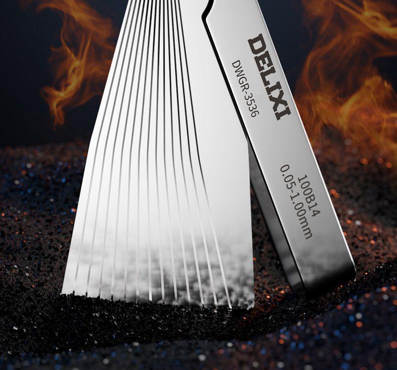 Высокоточный набор щупов из нержавеющей стали - Щуп для измерения толщины клапана и свечи, Бесплатная доставка