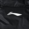 Логотип бренда Li Ning Однотонный Повседневный Уличный Пуховик до колен Теплый Ветрозащитный С капюшоном Мужская куртка Черный YYMV233-1