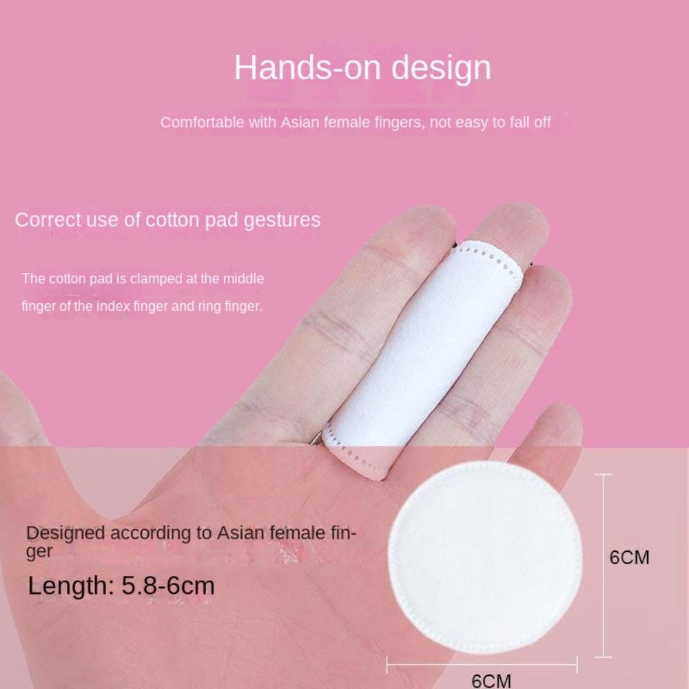 200/500 шт. 3-слойные подушечки для снятия макияжа, мягкие подушечки для снятия лака, ватные диски для глубокого очищения