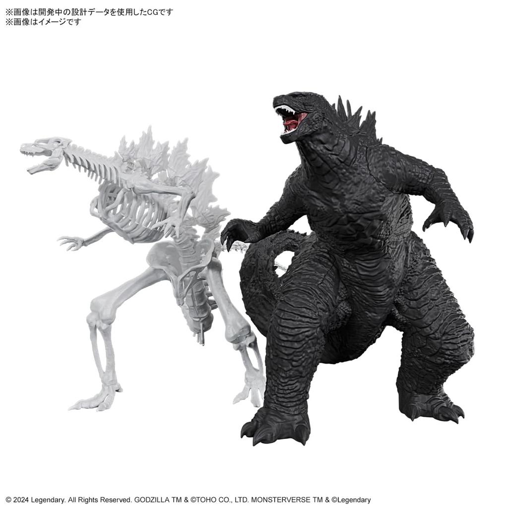 Пластиковая модель BANDAI SPIRITS Godzilla из x The New (2024) «Godzilla Kong Empire» Цветовая кодировка