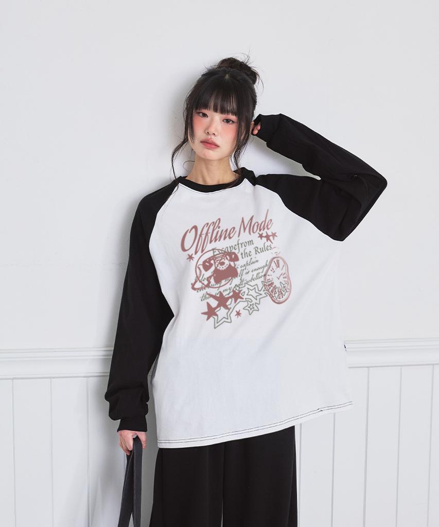 ESCAPEFROM Offline Mode Print Long Sleeve [4 Colors]