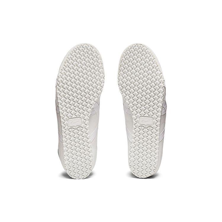 ONITSUKA TIGER Mexico 66 Paraty Кожа Классические Нескользящие Прочные Низкие Повседневные Кроссовки Унисекс Синий Белый 1183A437-102