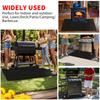 Large Fire Blanket Double-Sided Fireproof Grill Pad Under Grill Mat Grill Fireplace Fire Mat Oil-Proof Waterproof BBQ Protector