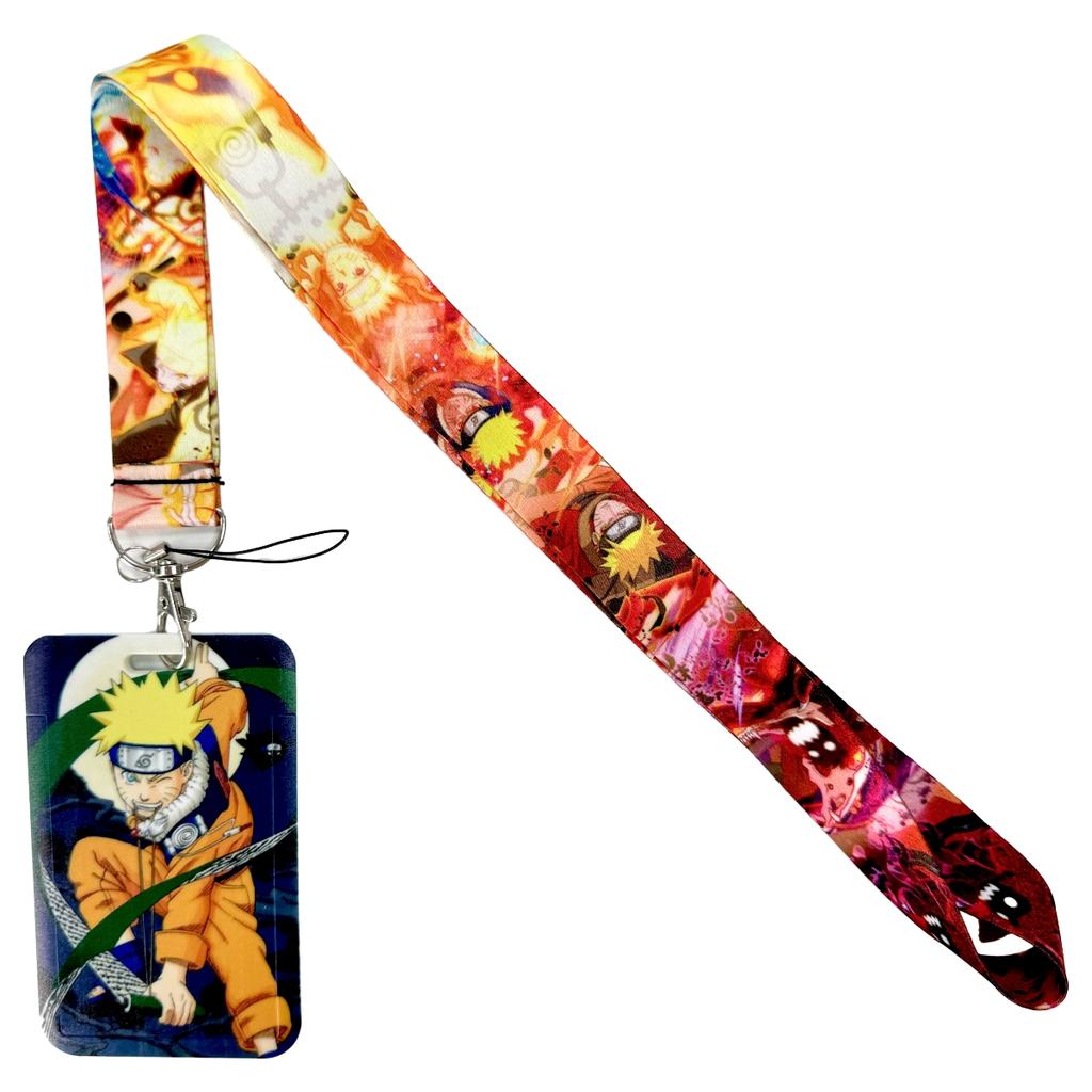 Аниме Мультяшный Держатель для Пропусков Брелоки Шейный Ремешок Для Карты-Пропуска Аниме Держатель для Кредитных Карт Брелоки-Ремешки