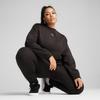 Puma ESS OVERSIZED CREW FL women's sweatshirt black 68540001 r S