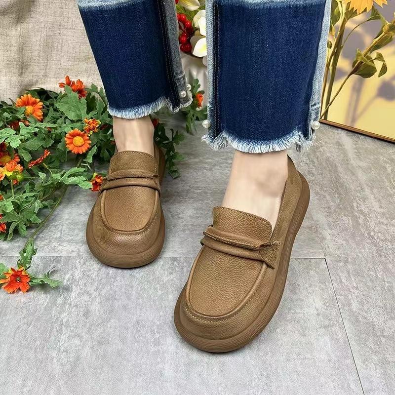 Женские туфли на плоской подошве 2024 года, новая мода на весну и осень, туфли-лоферы с квадратным верхом, удобные туфли в стиле Лолита, кроссовки Zapatos De Mujer