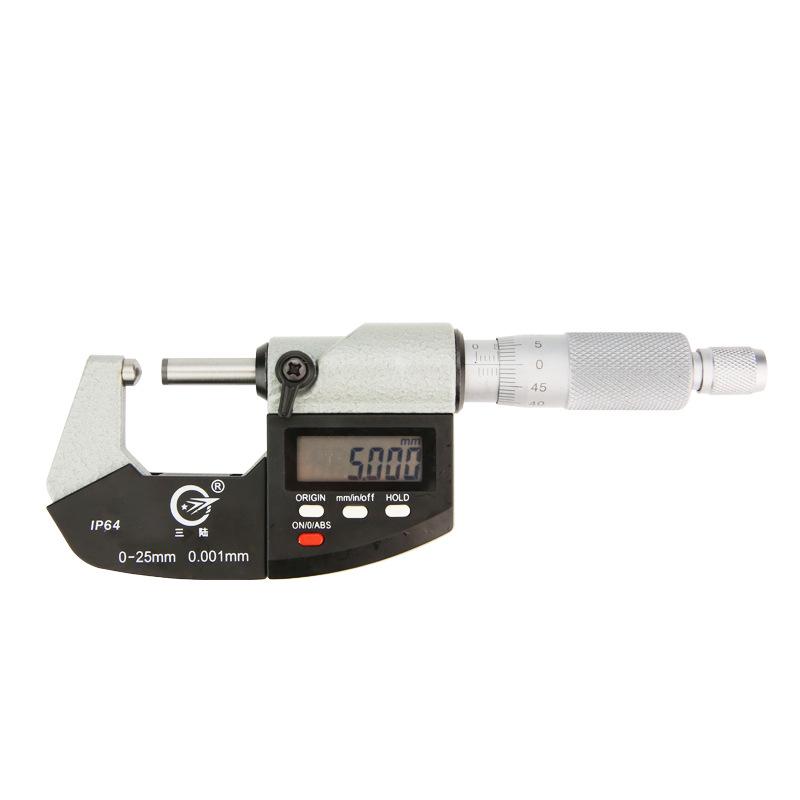 Single & Double Pointed Round Head Spline Probe Digital Caliper with 0-25mm Crimp Height Gauge