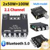 BT 5.0 TPA3116D2 Мощная аудиоусилительная плата 2x100 Вт Усилитель Плата Динамик Стерео Аудио Усилитель Стерео Регулировка Высоких и Низких Частот