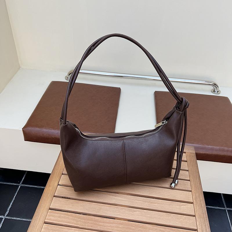 Bag Women's Hand Bag 2025 Early Autumn New Versatile Messenger Bag High Fashion One Shoulder Underarm Dumpling Bag