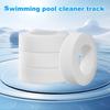 Pool Cleaner Tracks Climbing Rings 2 Pcs 9985006-R2 Pool Cleaner Tracks And 4 Pcs Climbing Rings Replacement Rubber Belt for Dolphin Underwater Robot
