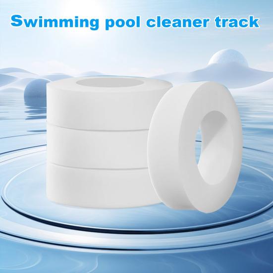 Pool Cleaner Tracks Climbing Rings 2 Pcs 9985006-R2 Pool Cleaner Tracks And 4 Pcs Climbing Rings Replacement Rubber Belt for Dolphin Underwater Robot