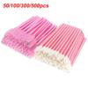 50 /100 /300 /500pcs Eyebrow Eyelash Brushes Eyelash Spoolies Mascara Wands Disposable Applicator For Eyelash Extension Makeup Tool