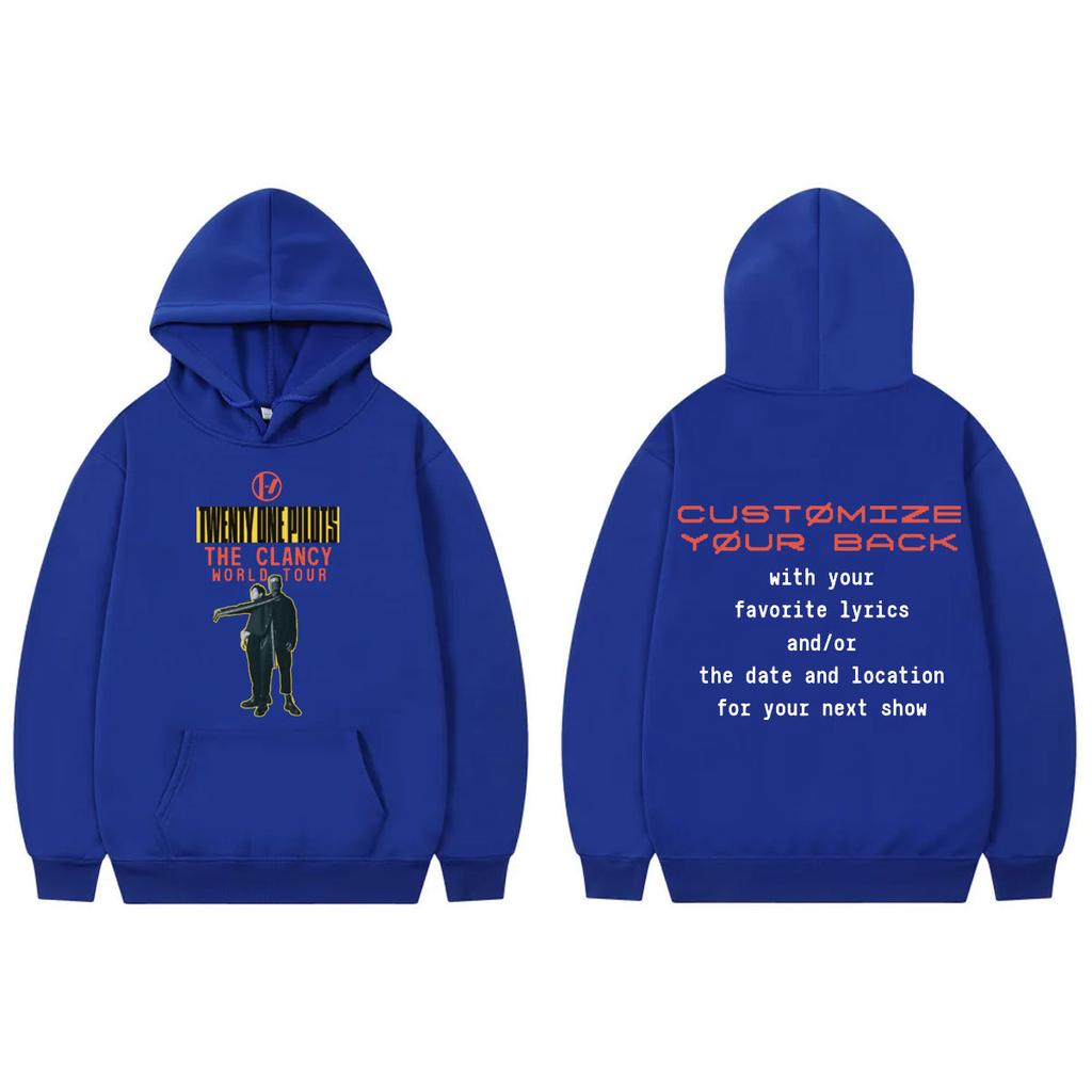 Twenty One Pilots The Clancy World Tour Худи Рок Хип