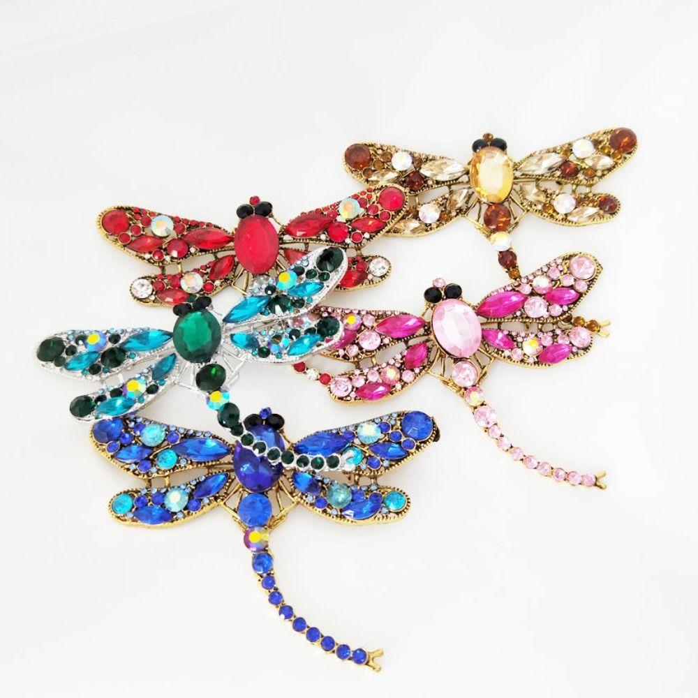 Sense Sweater Coat Collar Pin Clothes Accessories Korean Style Badge Dragonfly Brooch Women Brooch