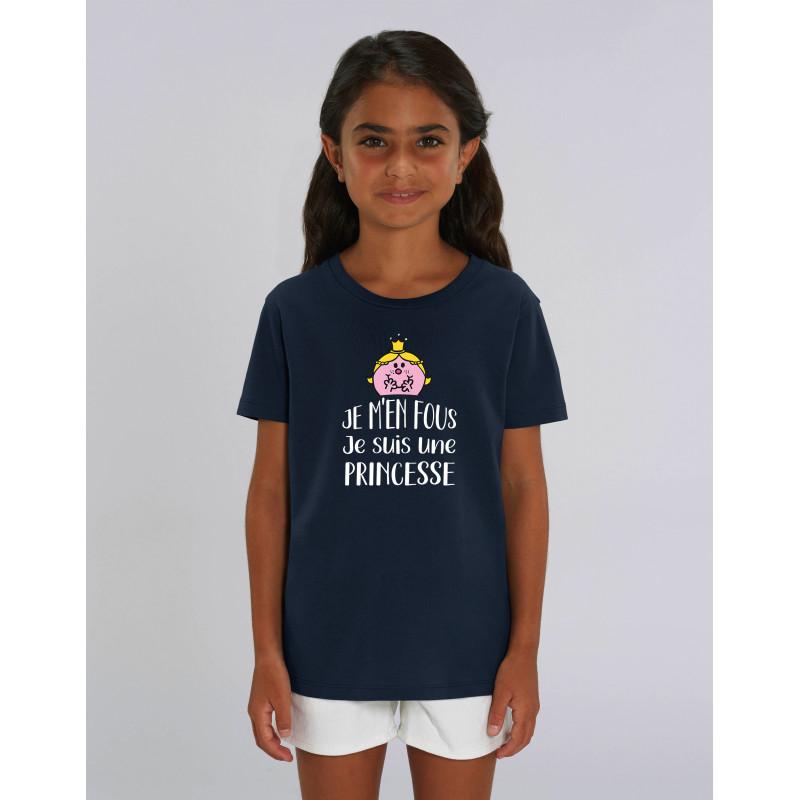 Детская футболка «НЕ ЗАБОТАЮ, Я ПРИНЦЕССА»