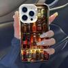 Интересный Креативный Чехол для Телефона iPhone 16 15 13 14 12 11 Pro Max Plus X XS XR в Виде Холодильника с Пивом и Напитками, Ударопрочный Жесткий Чехол
