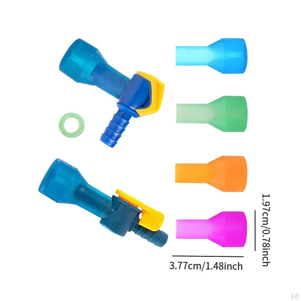 Комплект клапанов для питьевых пузырей, мундштуки, переносные насадки для трубок с соединителями для шлангов для верховой езды