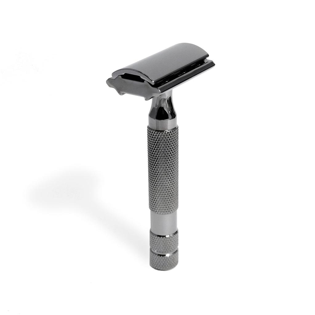 Бритвы Rockwell Razors 2C, запатентованный держатель для двух лезвий, 2 уровня, регулируемое одно лезвие, роскошное бритье, прочное, для начинающих, для чувствительной кожи, в комплекте 5 шт.