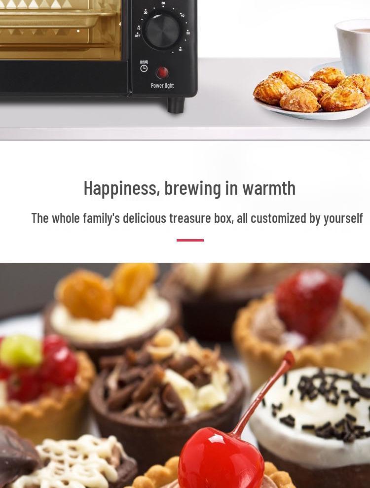 SINKO 22L Electric Countertop Oven: Automatic, Large Capacity, Multifunctional Baking and Cake Oven for Home Use