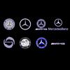 Never fade automotive LED welcome light laser projector Mercedes-Benz A/B/C/GL/GLC/E E200l E300L E450L W212 2009-2016 attachment SL1