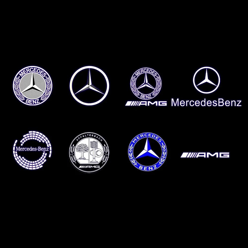 Never fade automotive LED welcome light laser projector Mercedes-Benz A/B/C/GL/GLC/E E200l E300L E450L W212 2009-2016 attachment SL1
