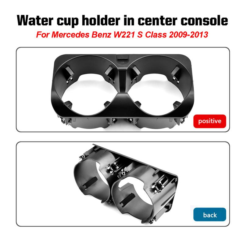 A2218130014 Center Console Drink Cup Holder for Mercedes Benz Class W221 2009-2012 Auto Accessories