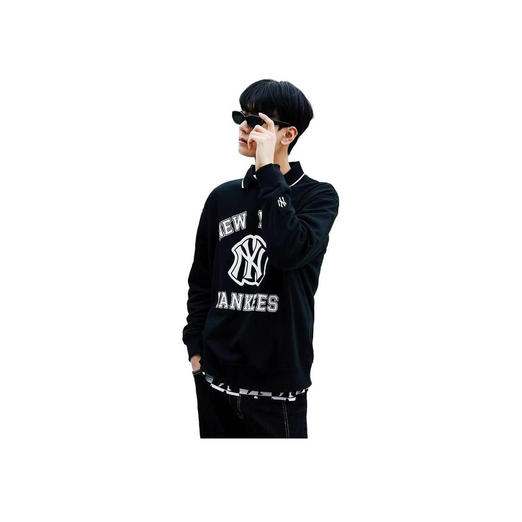 New MLB New York Yankees Sweatshirt Unisex Black 3AMTV0131-50BKS