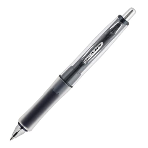 Шариковая ручка Pilot на масляной основе Doctor Grip G Spec 0.7 Flash Black BDGS-60R-FB