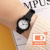 High-Visibility Simple Design Mini College Scholastic Ability Test Student Test Watch 139 Black B