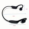 Wireless Bone Conduction Headphones With Mic Wireless Bluetooth Headset  Outdoor Sports