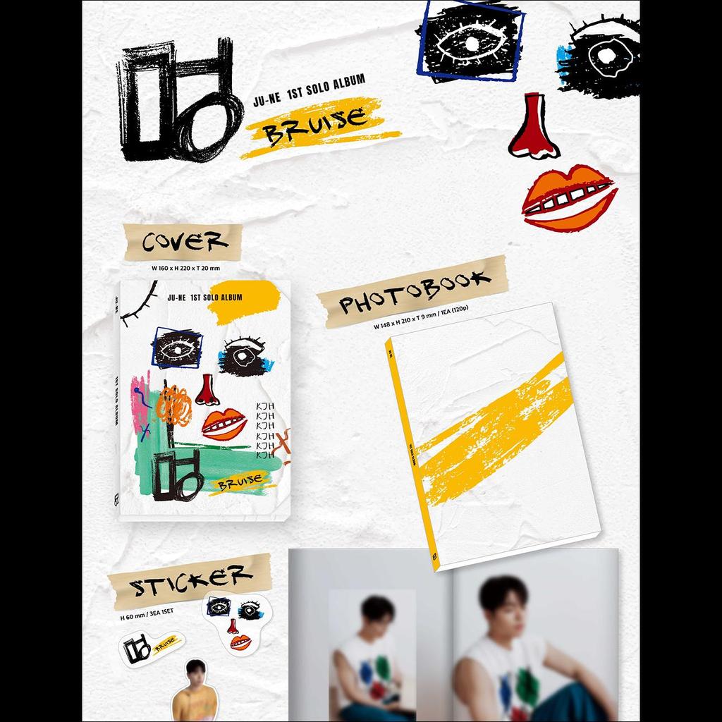 JU-NE(iKON) - BRUISE 1st Solo Album