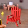 Миниатюрный пляжный стул 1:12/1:16 масштабных декоративных моделей из дерева, миниатюрный стул, фигурка, кукольный домик, дизайн интерьера, аксессуары