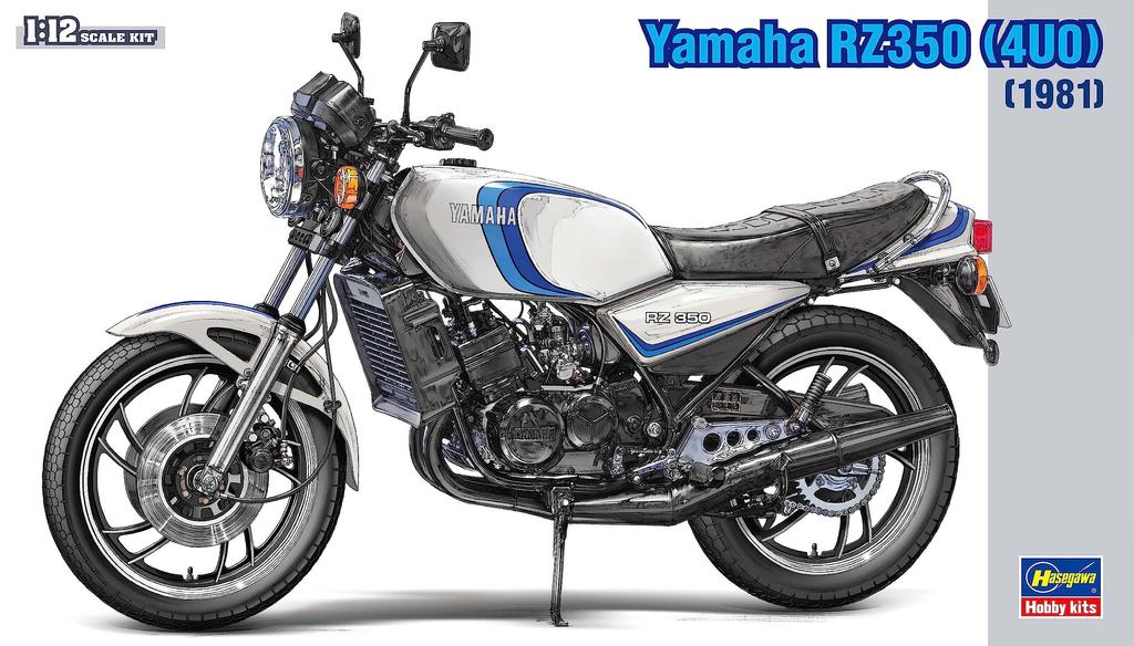 Hasegawa Мотоцикл серии Yamaha Пластиковая модель BK15 1/12 RZ350(4У0) (1981)