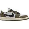 Air Jordan 1 Retro Low Youth Medium Olive Summit White Black HQ6996-200