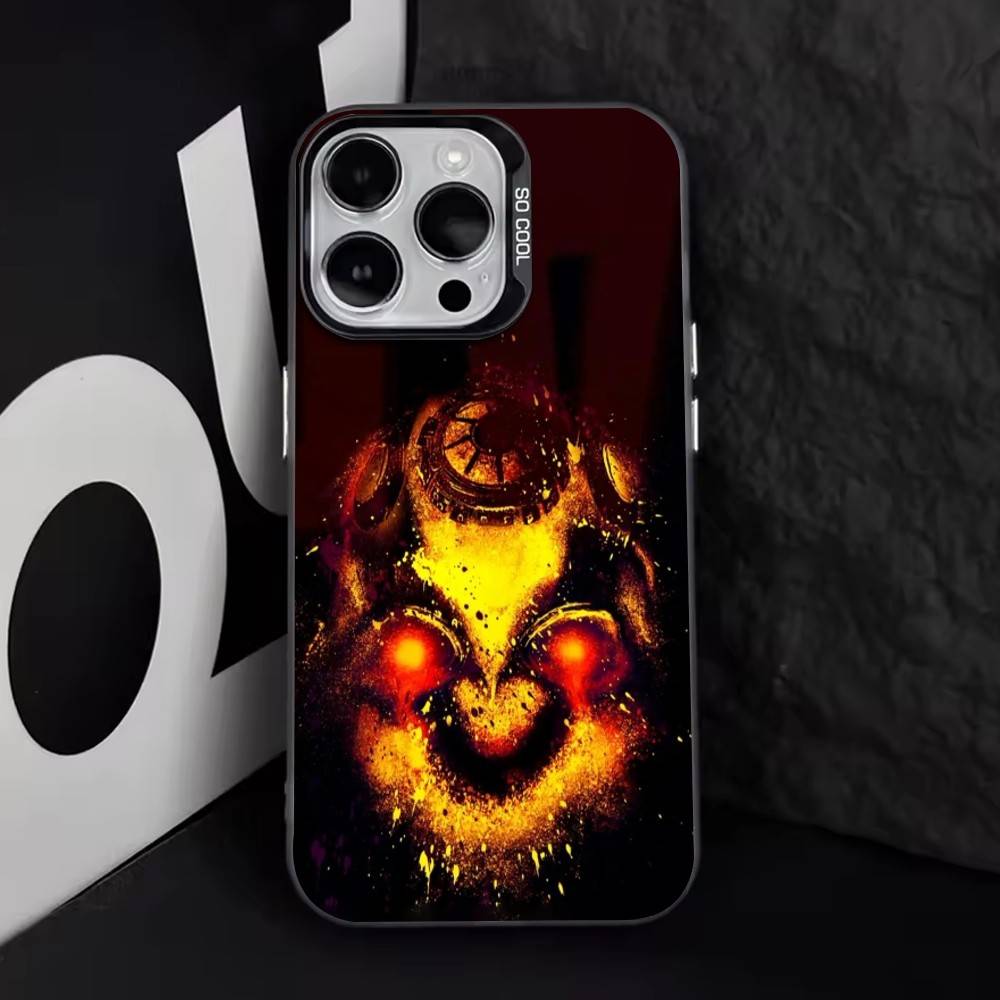 Borderlands Phone Case For iPhone 17,16,15,14,13,12,11 Plus,Pro Max,XS,Colorful Silver Black Cover