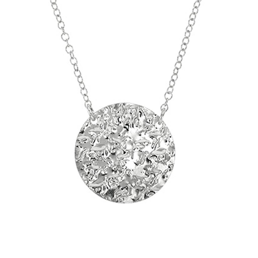 Les Trésors De Lily [R5460] - Серебряное колье ручной работы «Клеопатра» (родий) - 20 мм