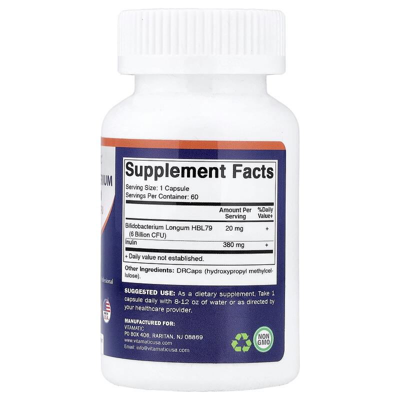 Bifidobacterium Longum, 60 DRcaps®