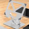 360° Rotating Tablet Steel Stand Desktop Heightening Folding Painting Suitable for Notebook Tablet Learning Machine Stand