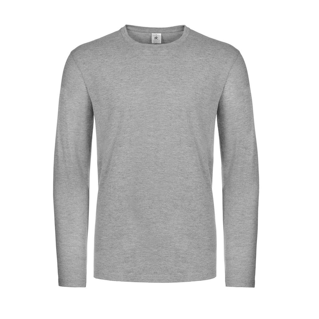B&C Mens #E190 Long-Sleeved T-Shirt