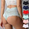Women Lace Bodyshort Panties Low-Rise Underpants S-XL Ladies Floral Underwear Sexy Panties Comfortable Lingerie