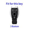 3 кнопки ТПУ чехол для дистанционного ключа автомобиля чехол брелок для Mercedes Benz ABCER Class GLS GLA GLK GLC CLS CLA AMG W204 W205 W212 W463 W176 аксессуары