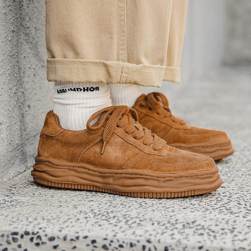 Мужская обувь на подошве Oxford из дышащей свиной кожи, повседневная обувь для сноубординга, универсальная обувь с низким верхом, спортивная обувь