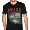 Harajuku Muse Drones Tee Unisex Cheap Custom England Style Tshirts Unisex Premium Cotton Crew T Shirts England Style Custom Wholesale